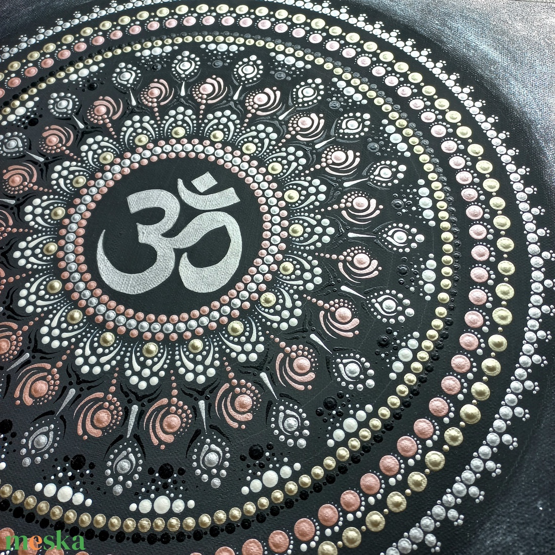 Pontozott mandala - Om - otthon & életmód - dekoráció - spiritualitás - mandala - Meska.hu Pontozott mandala - Om - otthon & életmód - dekoráció - spiritualitás - mandala - Meska.hu