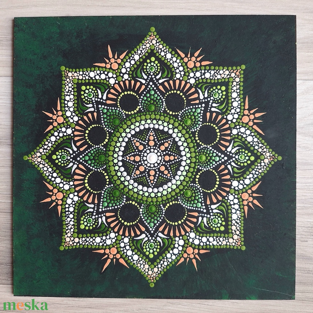 Pontozott mandala - Narancs, zöld - otthon & életmód - dekoráció - spiritualitás - mandala - Meska.hu Pontozott mandala - Narancs, zöld - otthon & életmód - dekoráció - spiritualitás - mandala - Meska.hu