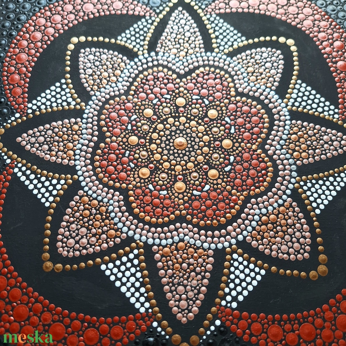 Pontozott mandala - Bordó, fehér - otthon & életmód - dekoráció - spiritualitás - mandala - Meska.hu Pontozott mandala - Bordó, fehér - otthon & életmód - dekoráció - spiritualitás - mandala - Meska.hu