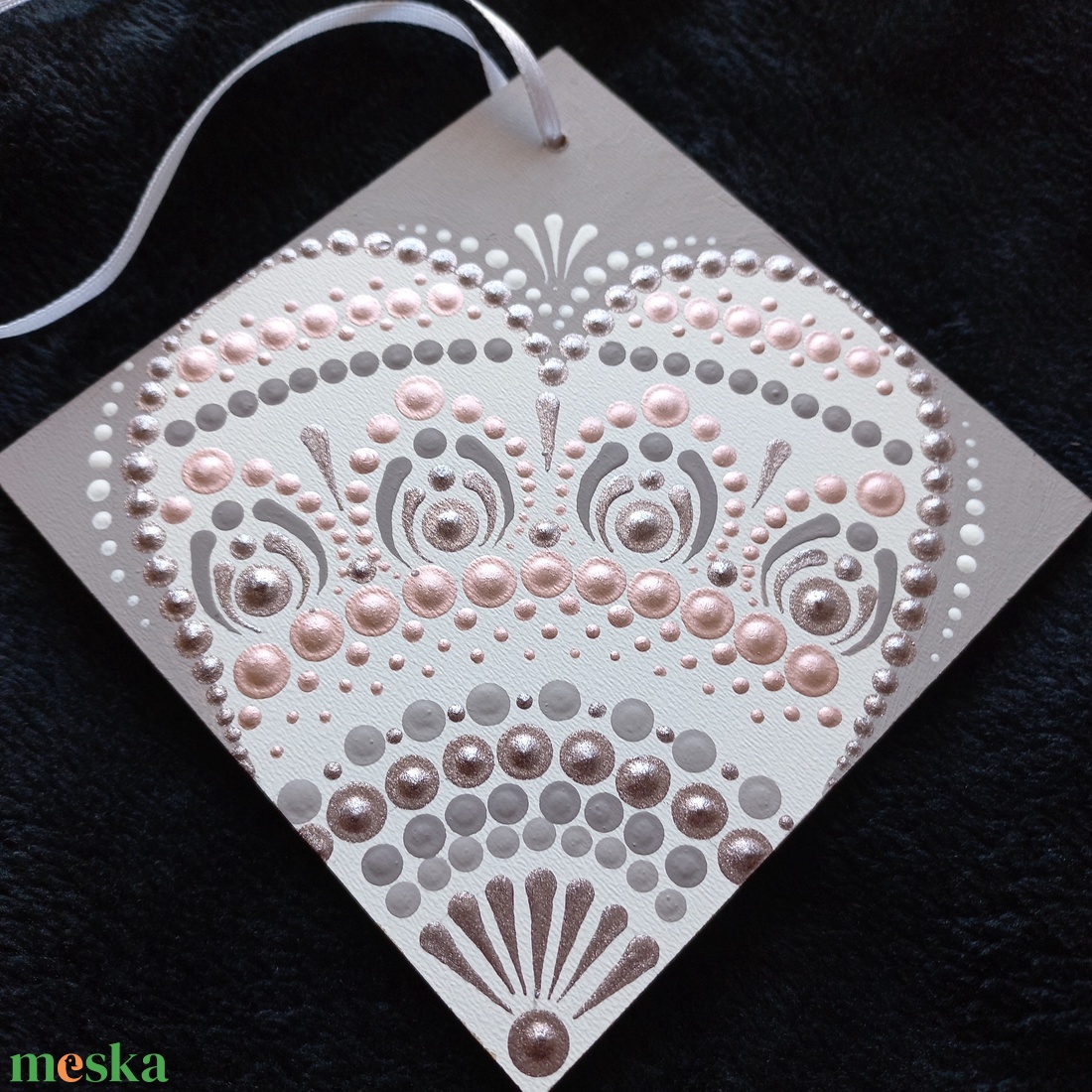 Pontozott mandala- Szív akasztós1 - otthon & életmód - dekoráció - spiritualitás - mandala - Meska.hu Pontozott mandala- Szív akasztós1 - otthon & életmód - dekoráció - spiritualitás - mandala - Meska.hu