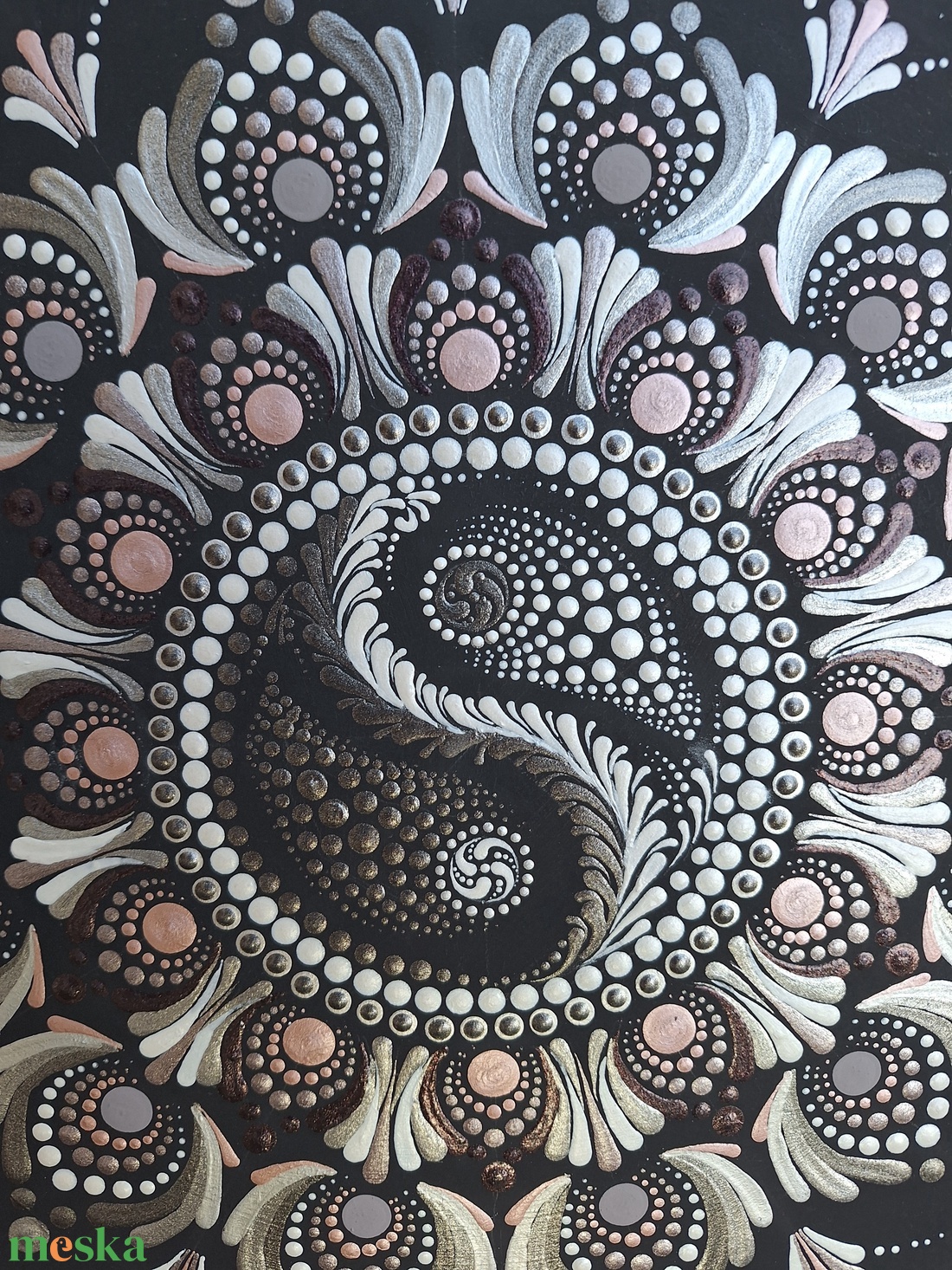 Pontozott mandala - Jin-jang - otthon & életmód - dekoráció - spiritualitás - mandala - Meska.hu Pontozott mandala - Jin-jang - otthon & életmód - dekoráció - spiritualitás - mandala - Meska.hu