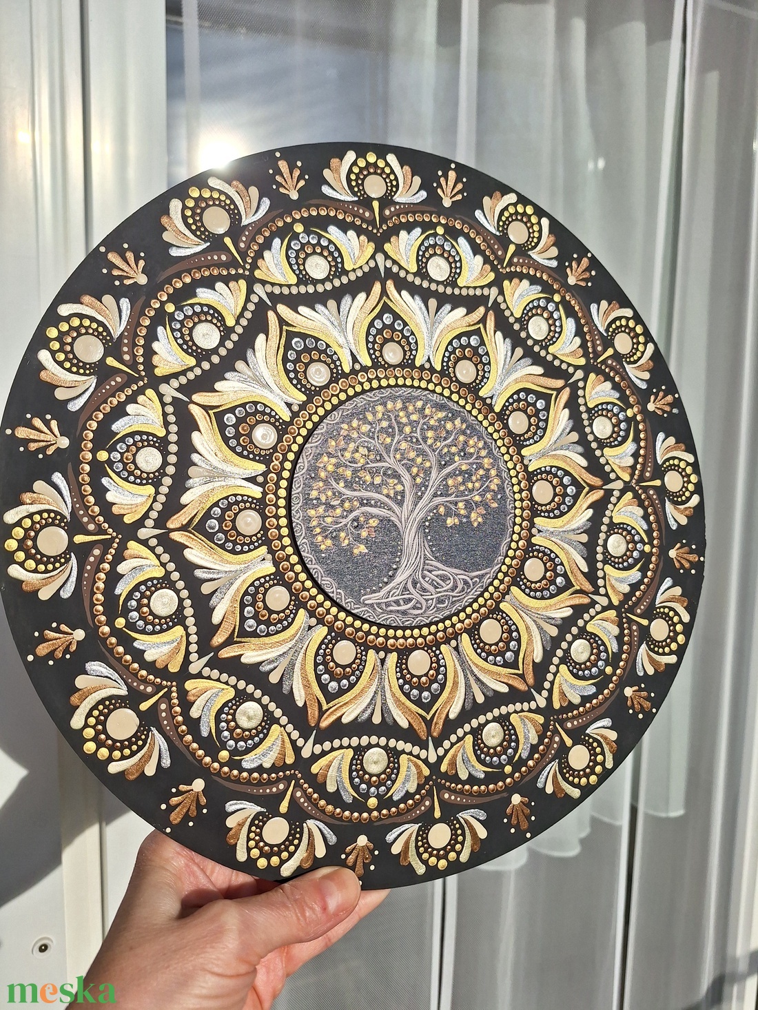 Pontozott mandala - Életfa- Bőség mandala - otthon & életmód - dekoráció - spiritualitás - mandala - Meska.hu Pontozott mandala - Életfa- Bőség mandala - otthon & életmód - dekoráció - spiritualitás - mandala - Meska.hu