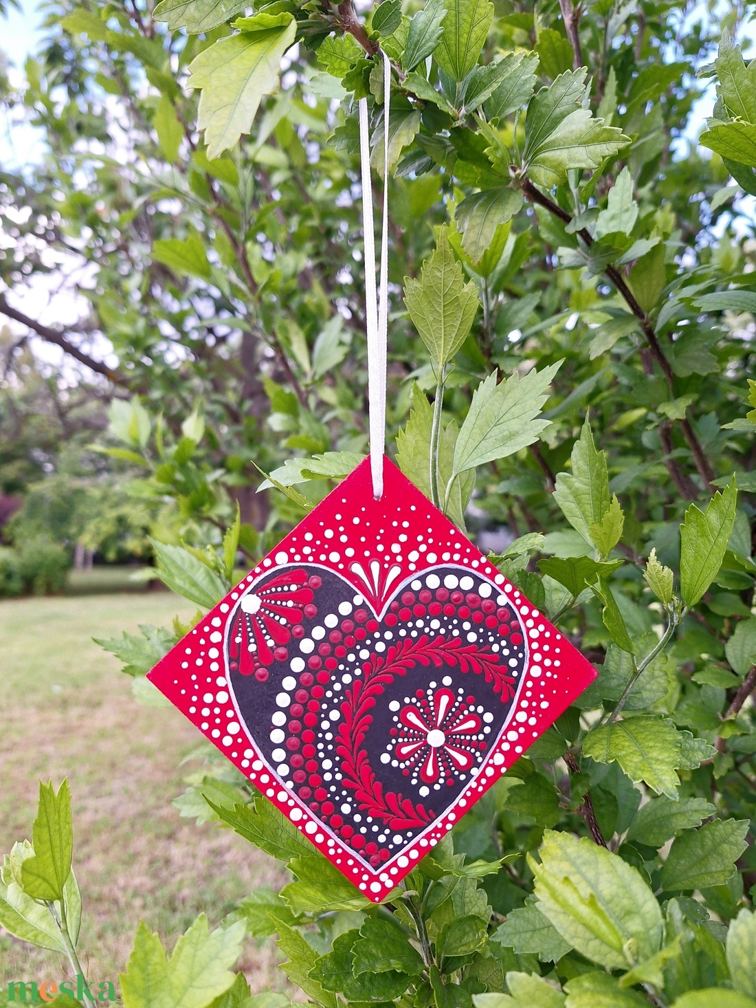 Pontozott mandala - Szív függő - otthon & életmód - dekoráció - spiritualitás - mandala - Meska.hu Pontozott mandala - Szív függő - otthon & életmód - dekoráció - spiritualitás - mandala - Meska.hu