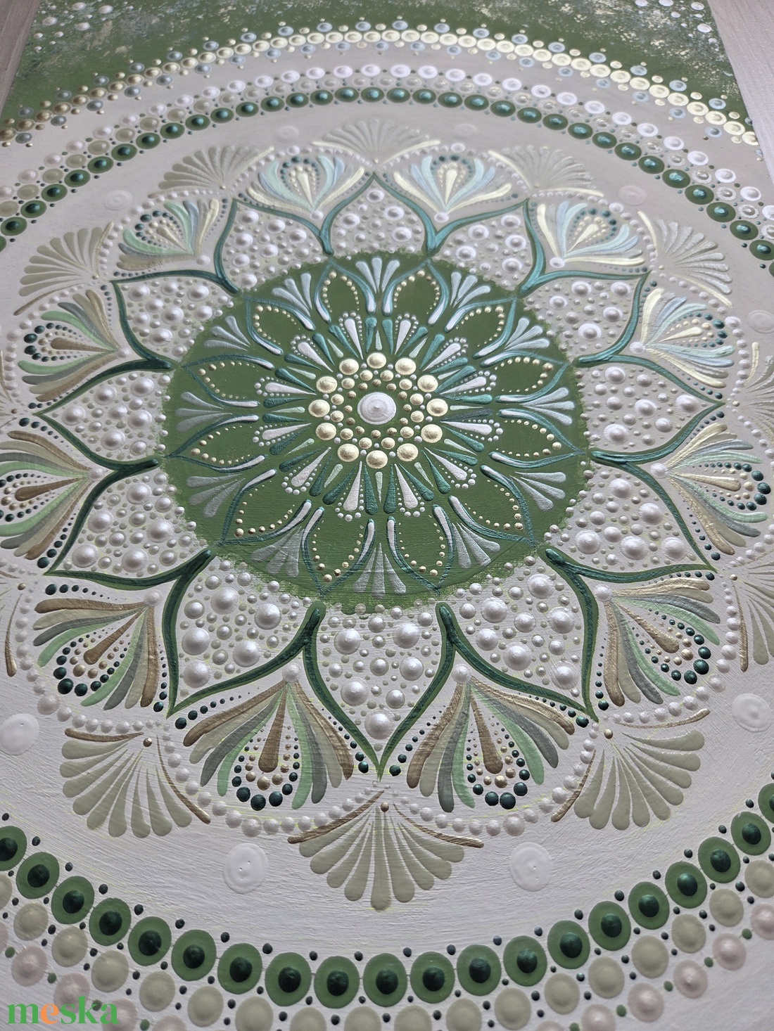 Pontozott mandala - Harmónia és Megújulás - otthon & életmód - dekoráció - spiritualitás - mandala - Meska.hu