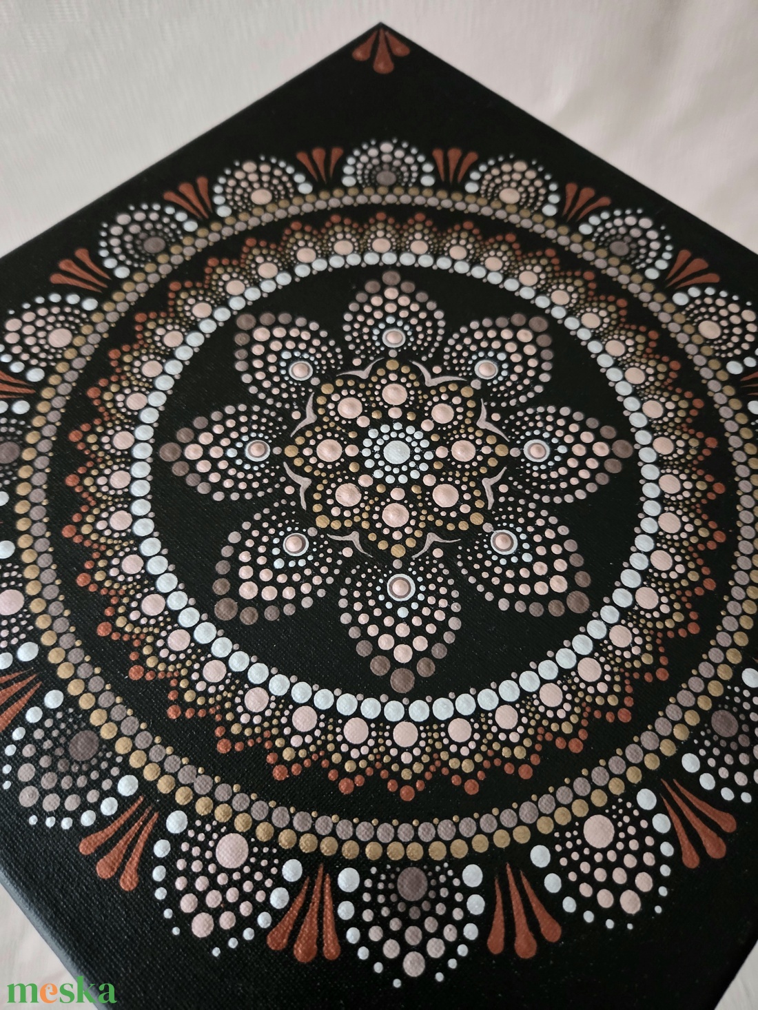 Pontozott mandala - A Föld nyugalma - otthon & életmód - dekoráció - spiritualitás - mandala - Meska.hu
