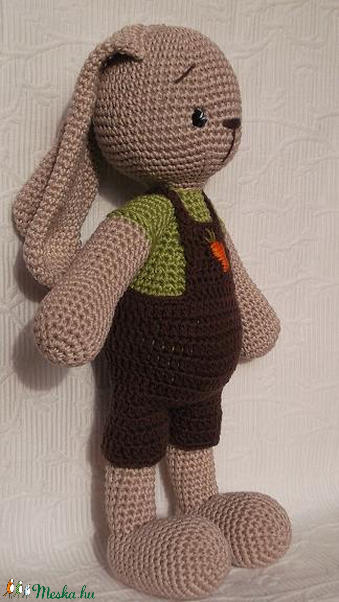  Nyuszi Dani-horgolt amigurumi figura -  - Meska.hu