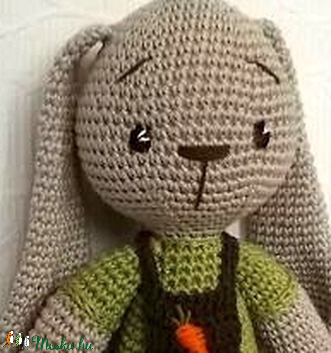  Nyuszi Dani-horgolt amigurumi figura -  - Meska.hu