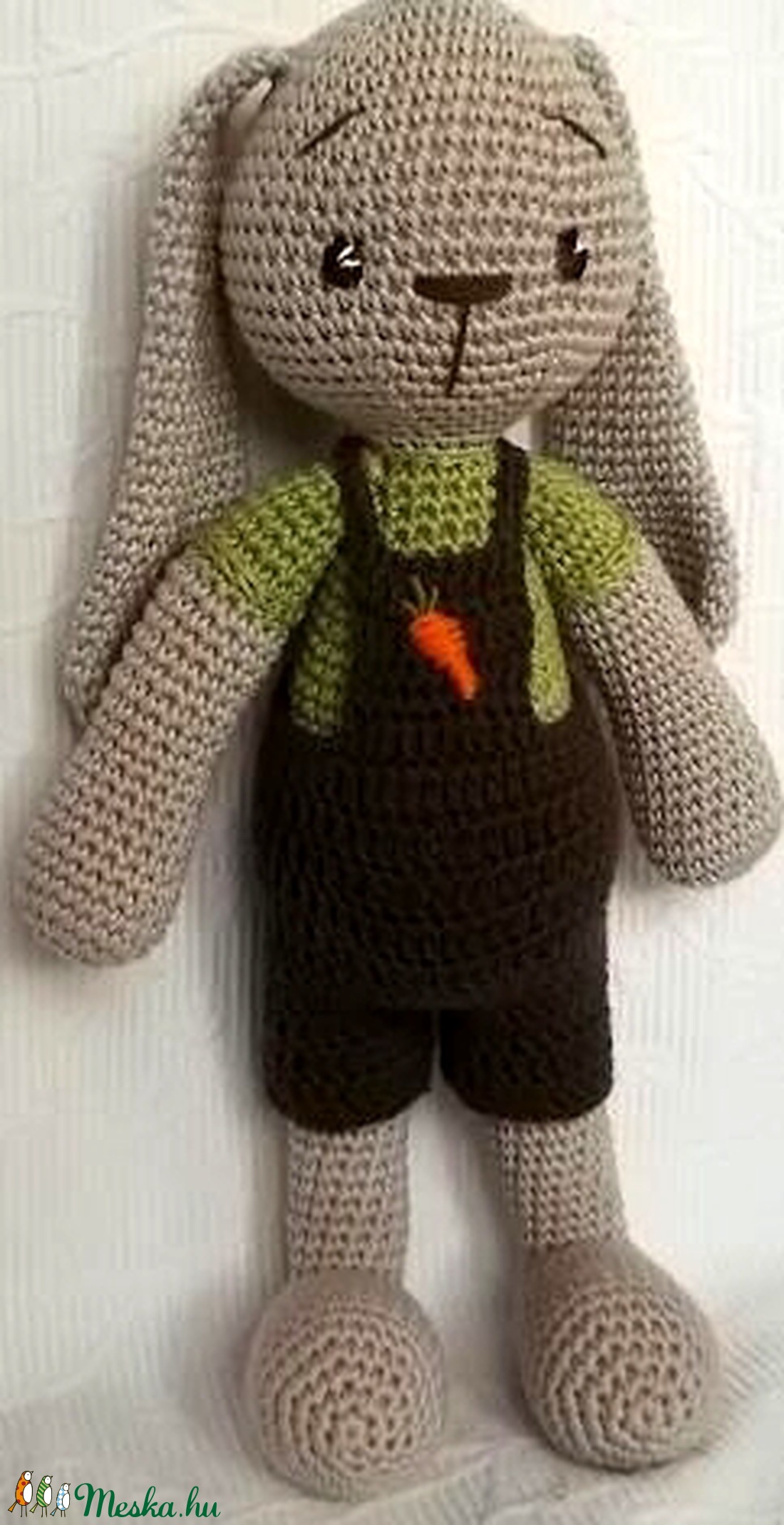  Nyuszi Dani-horgolt amigurumi figura -  - Meska.hu