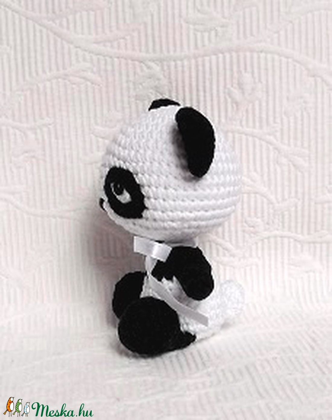 Panda Maci horgolt marokfigura -  - Meska.hu