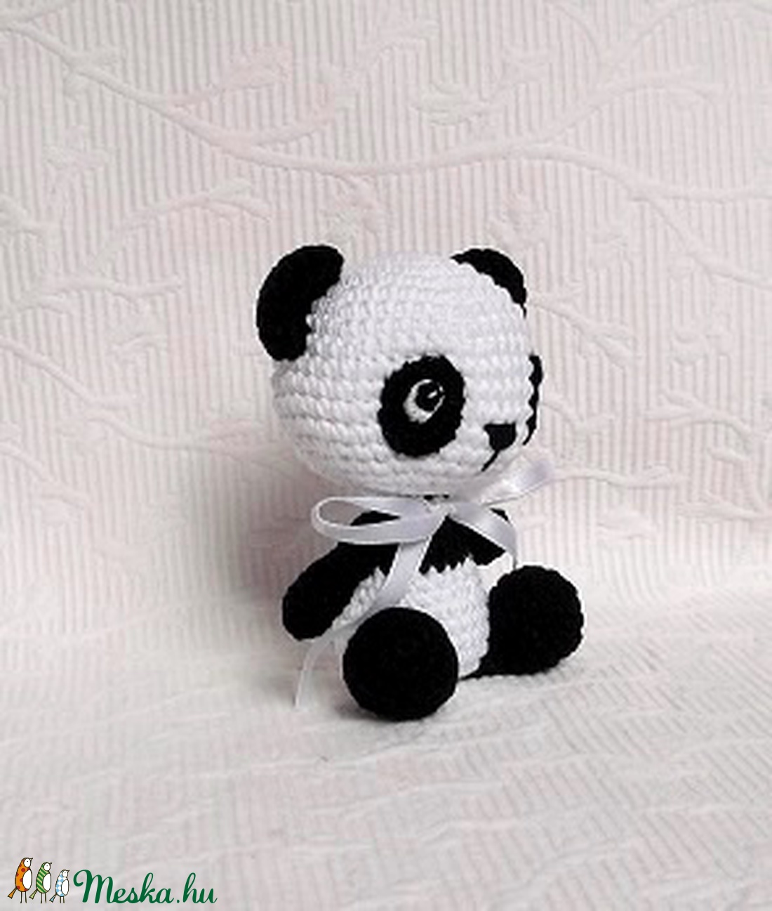 Panda Maci horgolt marokfigura -  - Meska.hu