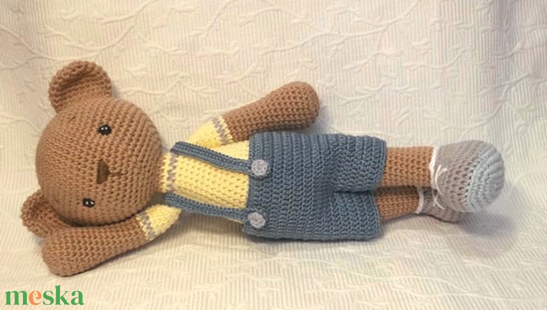 Amigurumi Maci Misi öltöztethető horgolt figura - játék & sport - plüssállat & játékfigura - maci - Meska.hu Amigurumi Maci Misi öltöztethető horgolt figura - játék & sport - plüssállat & játékfigura - maci - Meska.hu