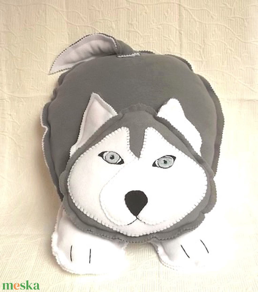 Husky kutya fazonú- kézműves polár párna - otthon & életmód - lakástextil - párna & párnahuzat - Meska.hu Husky kutya fazonú- kézműves polár párna - otthon & életmód - lakástextil - párna & párnahuzat - Meska.hu
