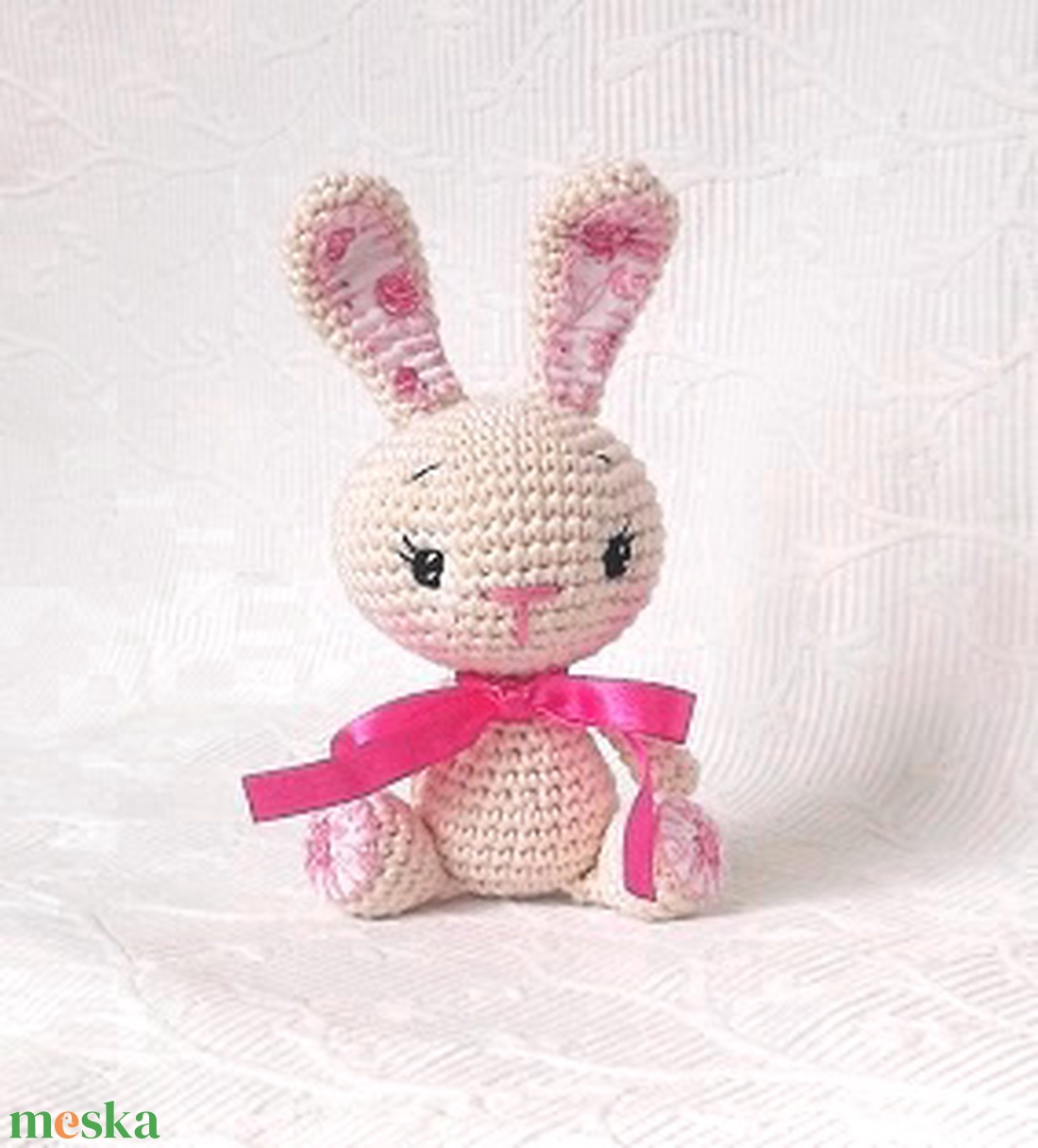 Nyuszi - amigurumi - játék & sport - plüssállat & játékfigura - nyuszi - Meska.hu