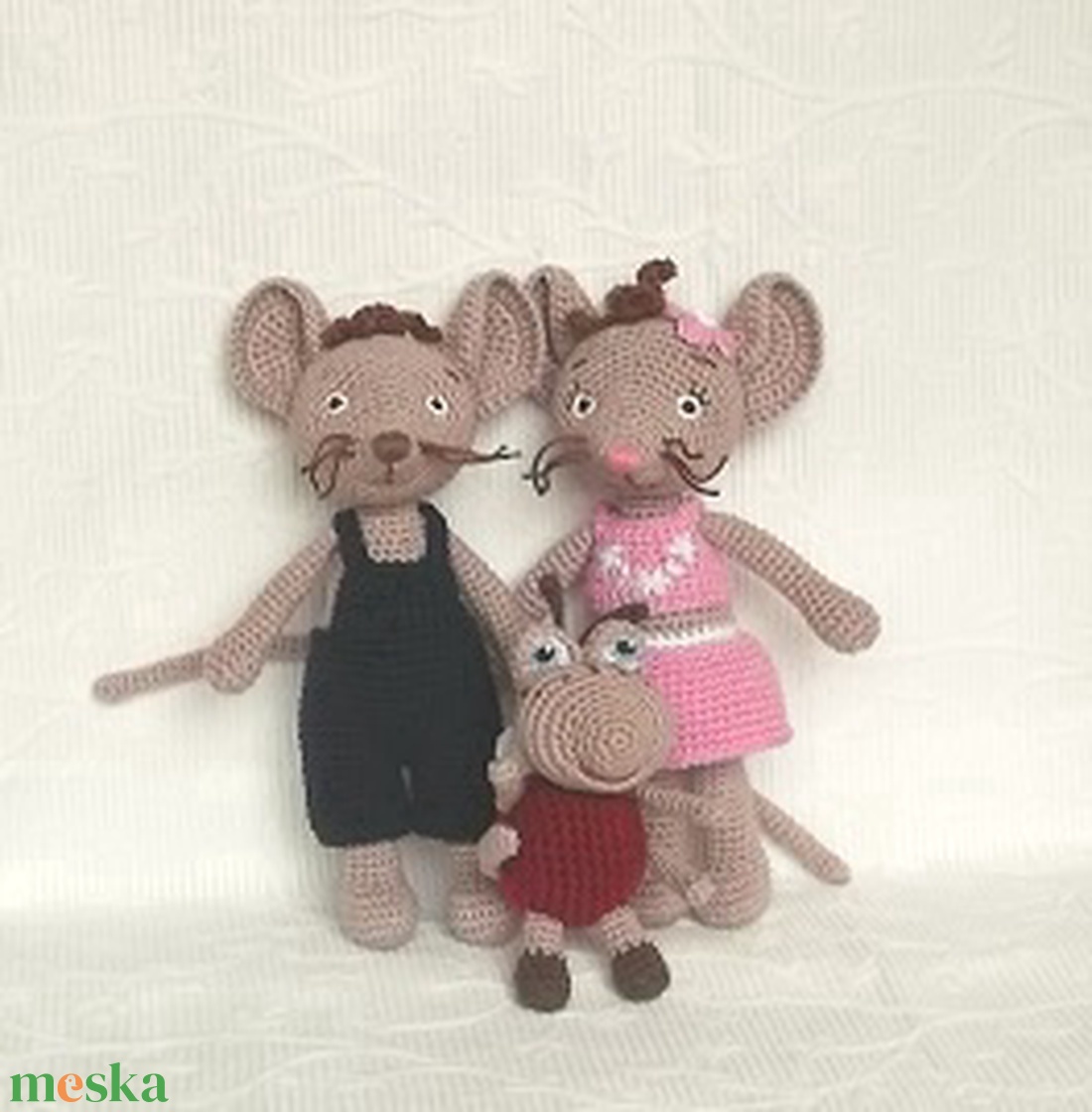 Jonalu fazonú  mesefigura - játék & sport - plüssállat & játékfigura - egér - Meska.hu