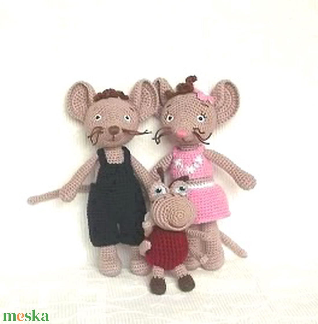 Jonalu fazonú  mesefigura - játék & sport - plüssállat & játékfigura - egér - Meska.hu