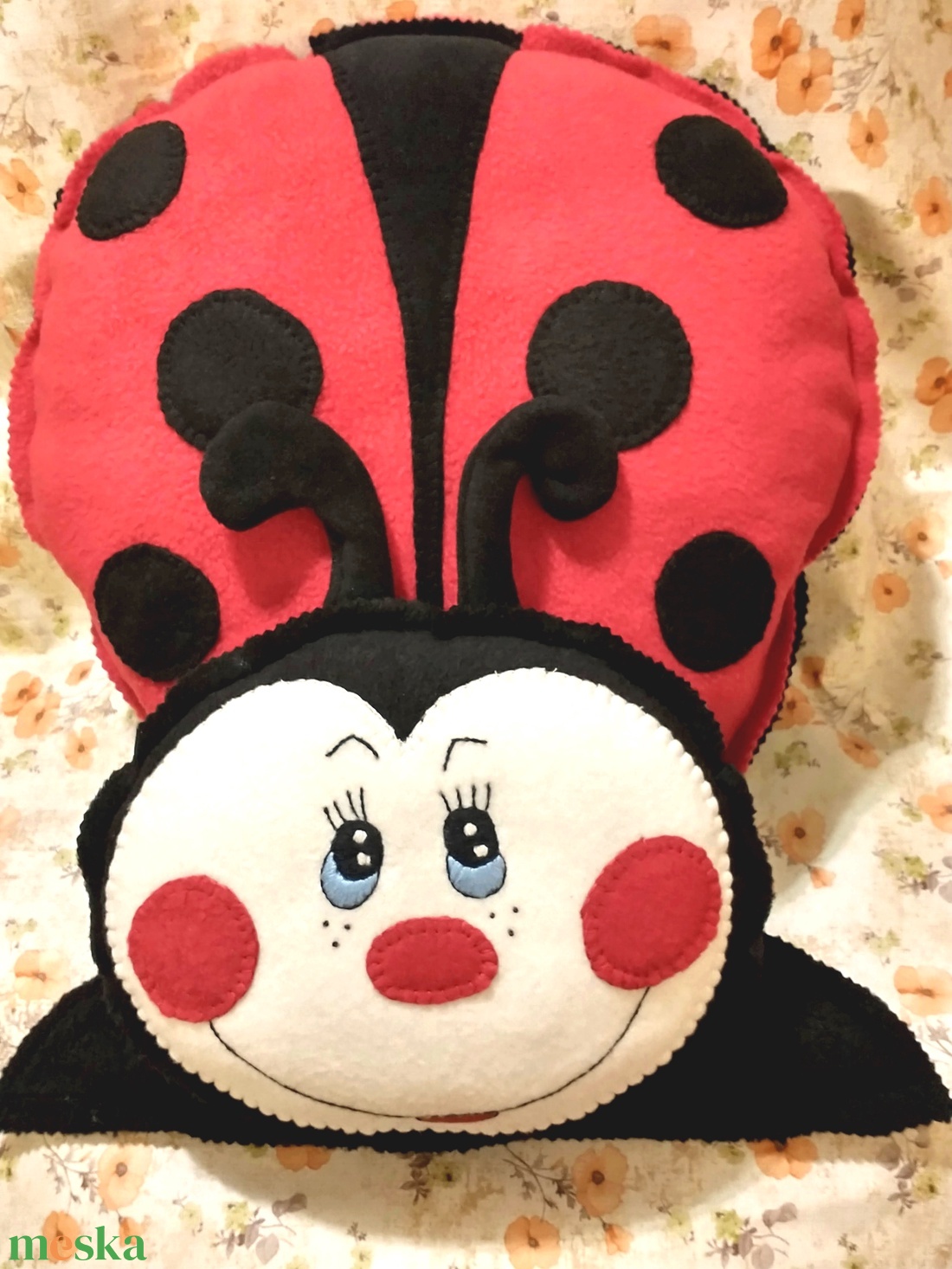 Katica - párna - otthon & életmód - babaszoba, gyerekszoba - gyerek díszpárna - Meska.hu