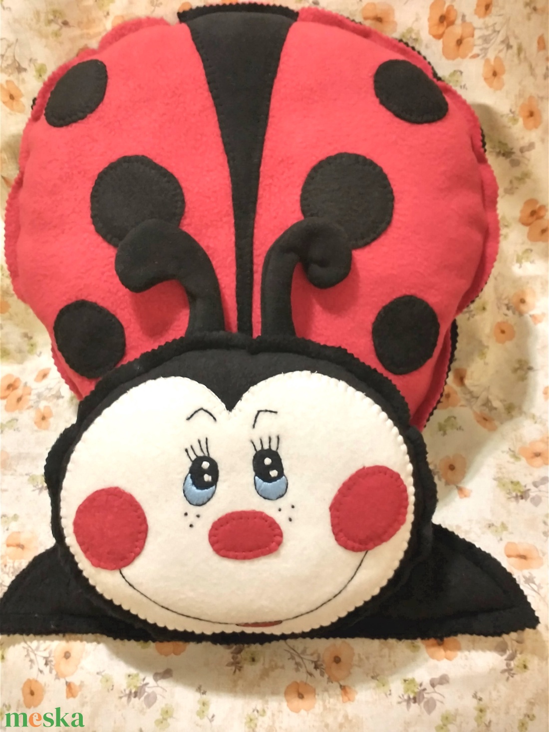 Katica - párna - otthon & életmód - babaszoba, gyerekszoba - gyerek díszpárna - Meska.hu