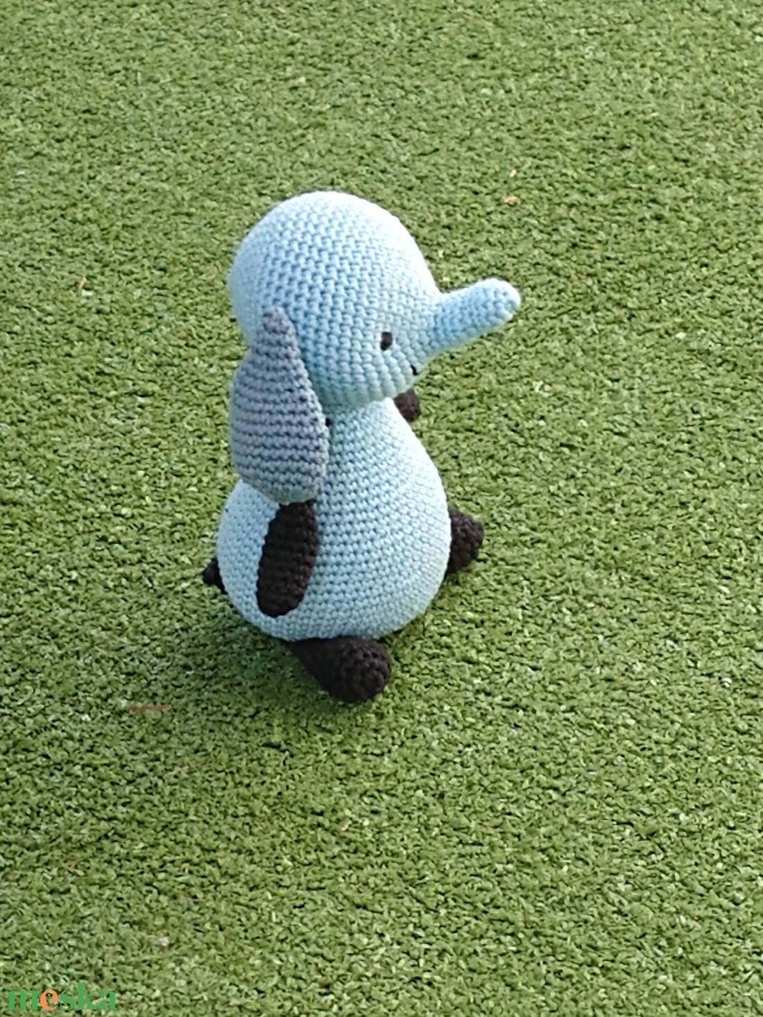 Amma a kék elefánt - amigurumi mesefigura - játék & sport - plüssállat & játékfigura - plüss mesefigurák - Meska.hu Amma a kék elefánt - amigurumi mesefigura - játék & sport - plüssállat & játékfigura - plüss mesefigurák - Meska.hu