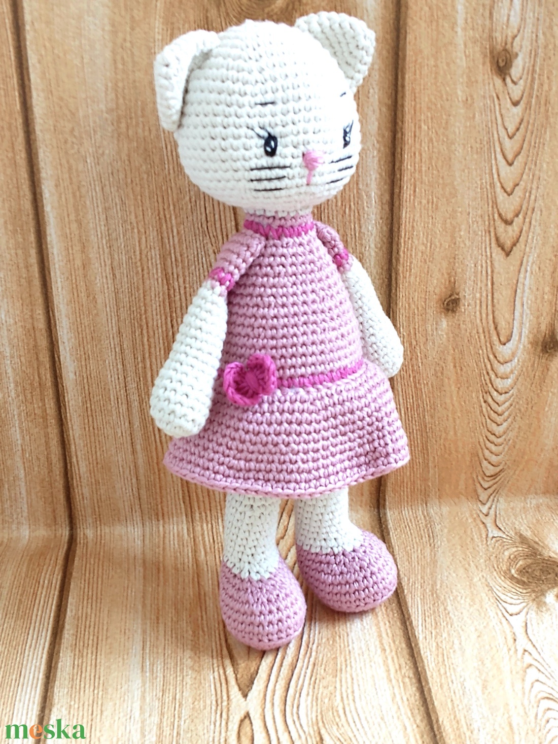 Cica kislány - egyedi - amigurumi - horgolt - játék & sport - plüssállat & játékfigura - cica - Meska.hu Cica kislány - egyedi - amigurumi - horgolt - játék & sport - plüssállat & játékfigura - cica - Meska.hu