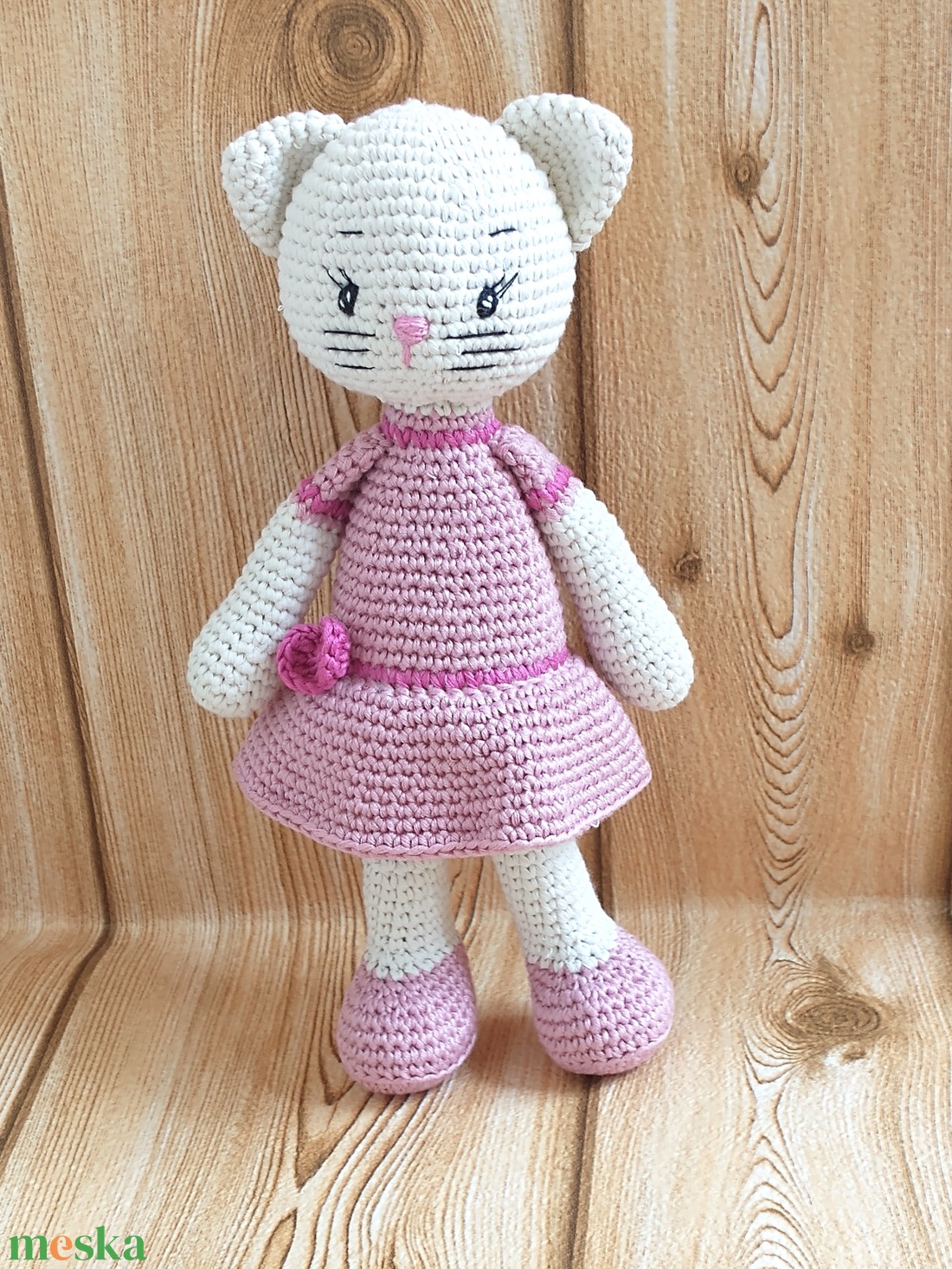 Cica kislány - egyedi - amigurumi - horgolt - játék & sport - plüssállat & játékfigura - cica - Meska.hu Cica kislány - egyedi - amigurumi - horgolt - játék & sport - plüssállat & játékfigura - cica - Meska.hu