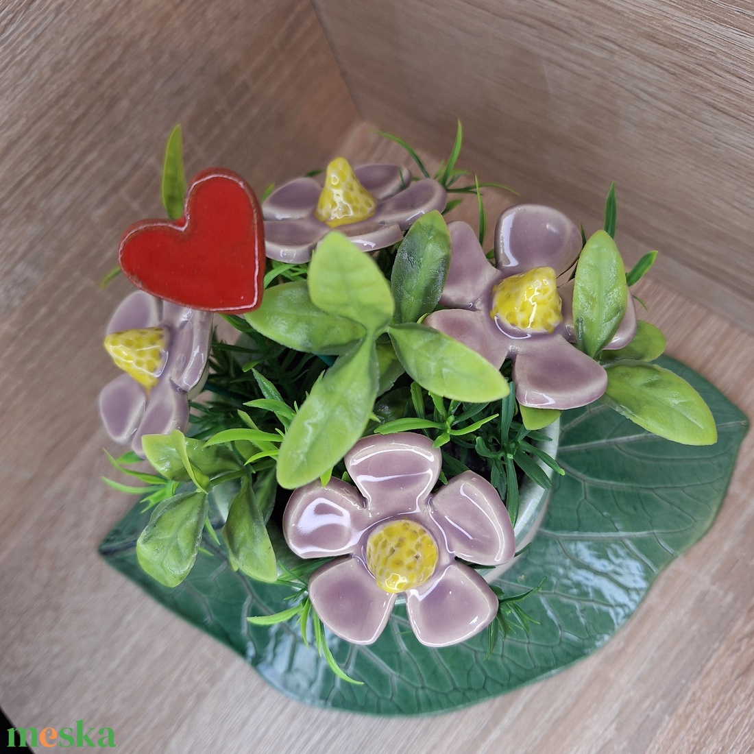 Kerámia dekor virágbox - Pisztácia színű - otthon & életmód - dekoráció - virágdísz és tartó - virágbox, virágdoboz - Meska.hu Kerámia dekor virágbox - Pisztácia színű - otthon & életmód - dekoráció - virágdísz és tartó - virágbox, virágdoboz - Meska.hu