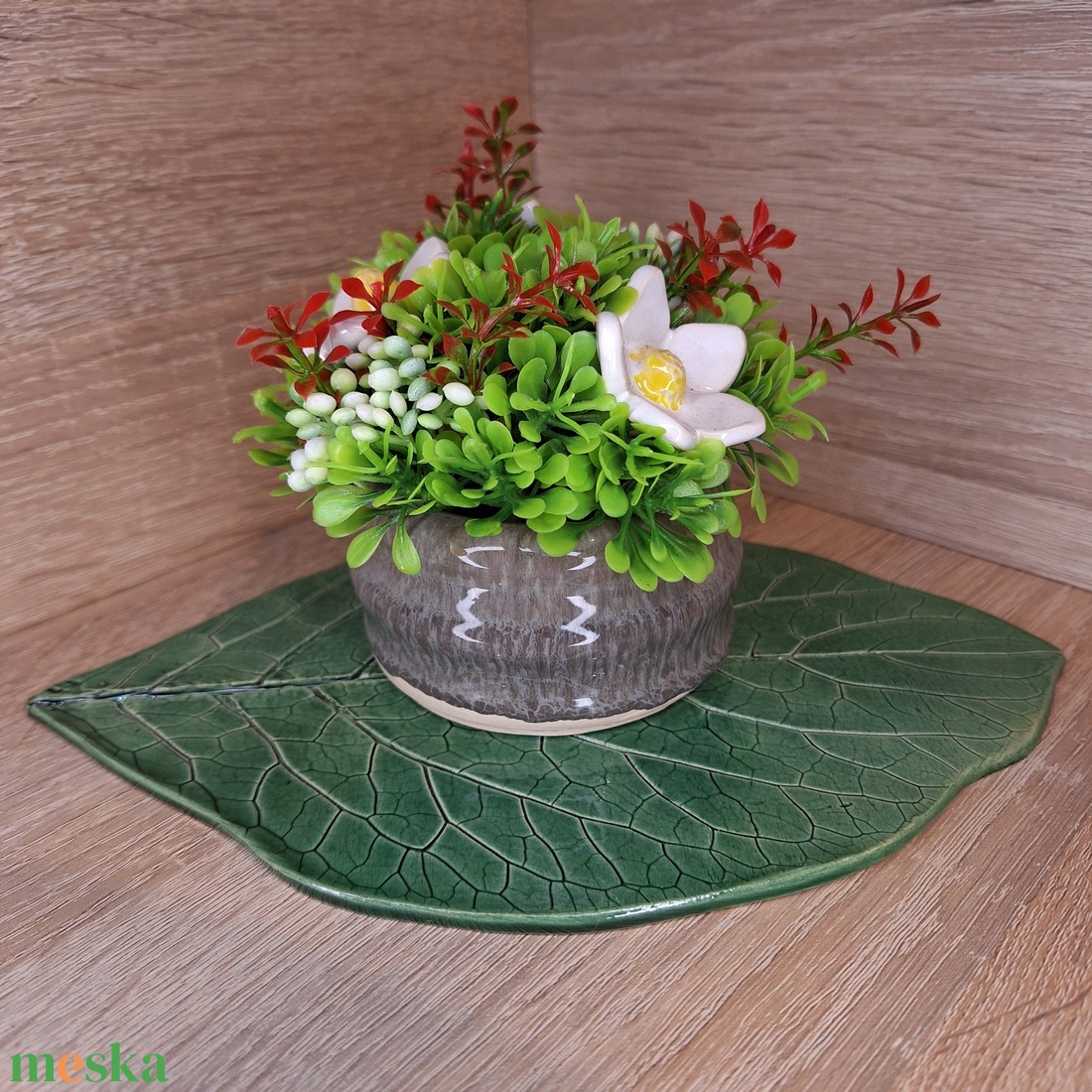 Kerámia virágbox - Kicsi szürke - otthon & életmód - dekoráció - virágdísz és tartó - virágbox, virágdoboz - Meska.hu Kerámia virágbox - Kicsi szürke - otthon & életmód - dekoráció - virágdísz és tartó - virágbox, virágdoboz - Meska.hu