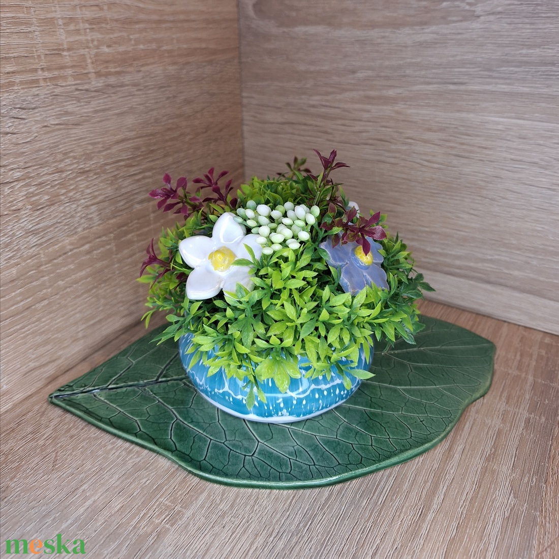 Kerámia virágbox - Türkizkék 2 - otthon & életmód - dekoráció - virágdísz és tartó - virágbox, virágdoboz - Meska.hu Kerámia virágbox - Türkizkék 2 - otthon & életmód - dekoráció - virágdísz és tartó - virágbox, virágdoboz - Meska.hu