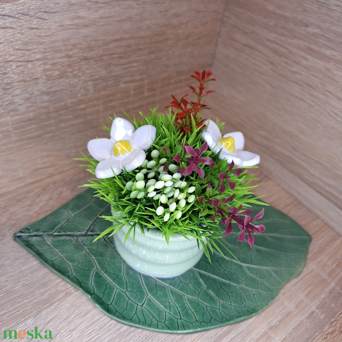 Kerámia virágbox - Kicsi pisztácia színű - otthon & életmód - dekoráció - virágdísz és tartó - virágbox, virágdoboz - Meska.hu Kerámia virágbox - Kicsi pisztácia színű - otthon & életmód - dekoráció - virágdísz és tartó - virágbox, virágdoboz - Meska.hu