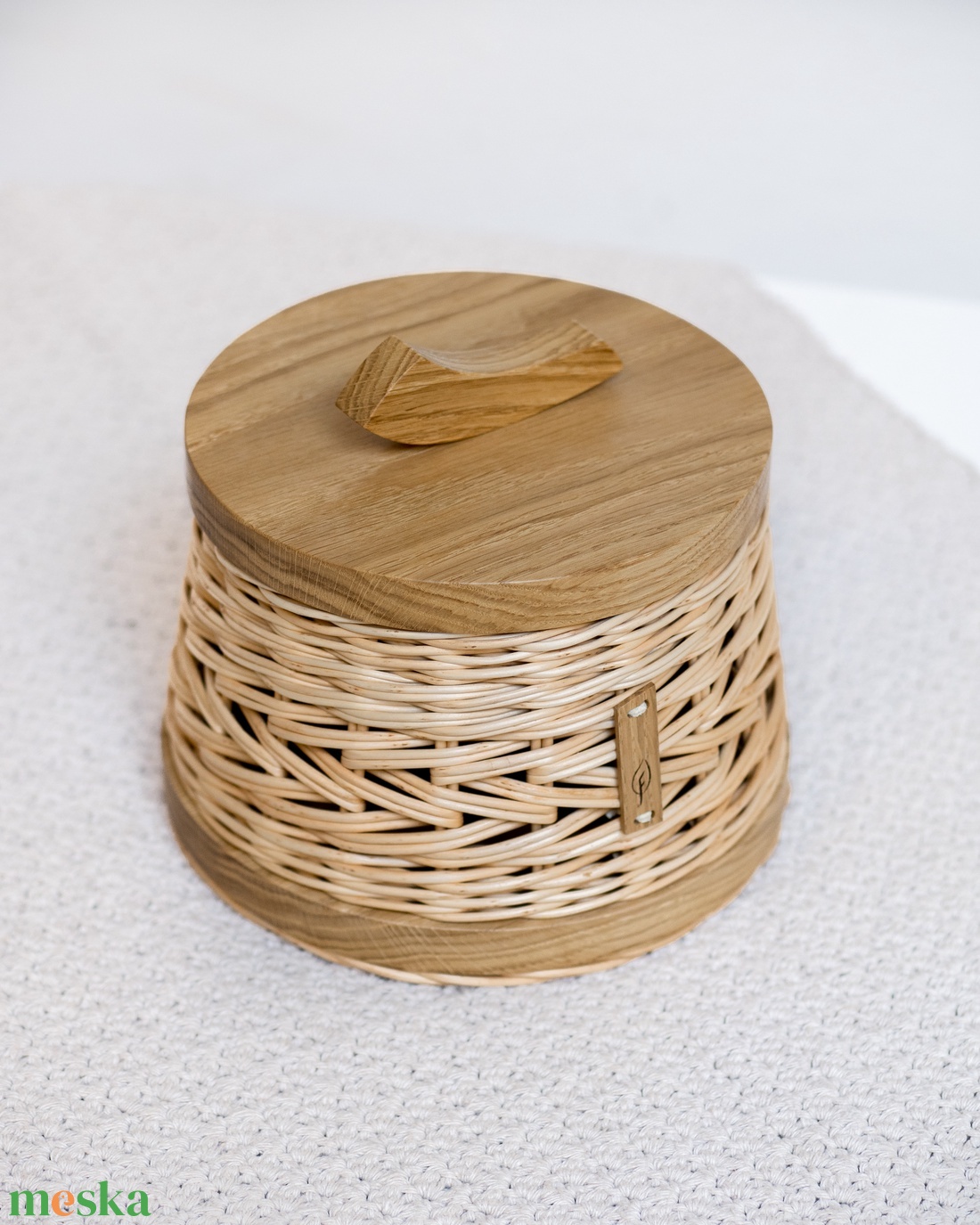 Fedeles  fonott tároló - otthon & életmód - tárolás & rendszerezés - tárolókosár - Meska.hu
