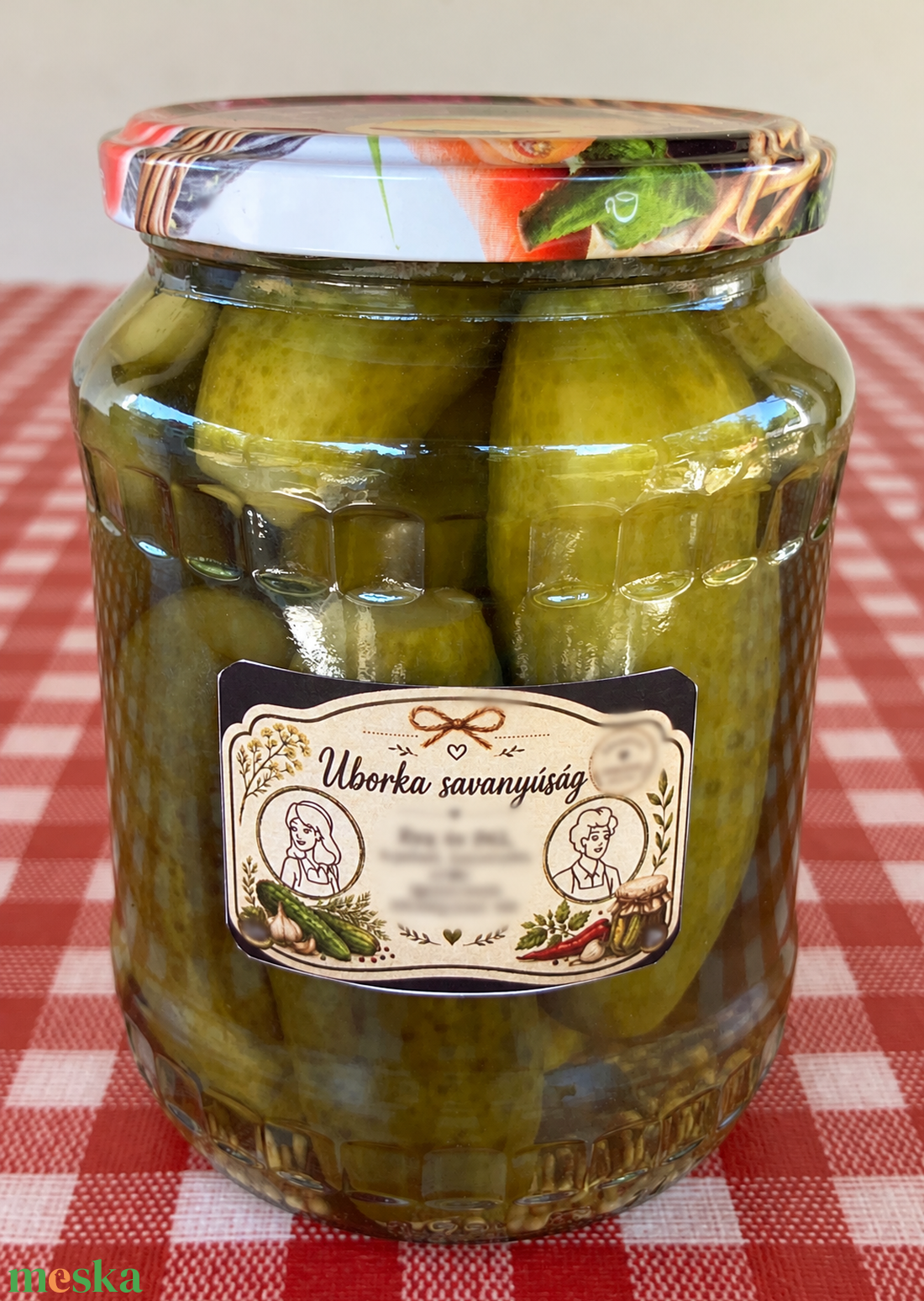Uborka savanyúság - élelmiszer - befőtt - Meska.hu