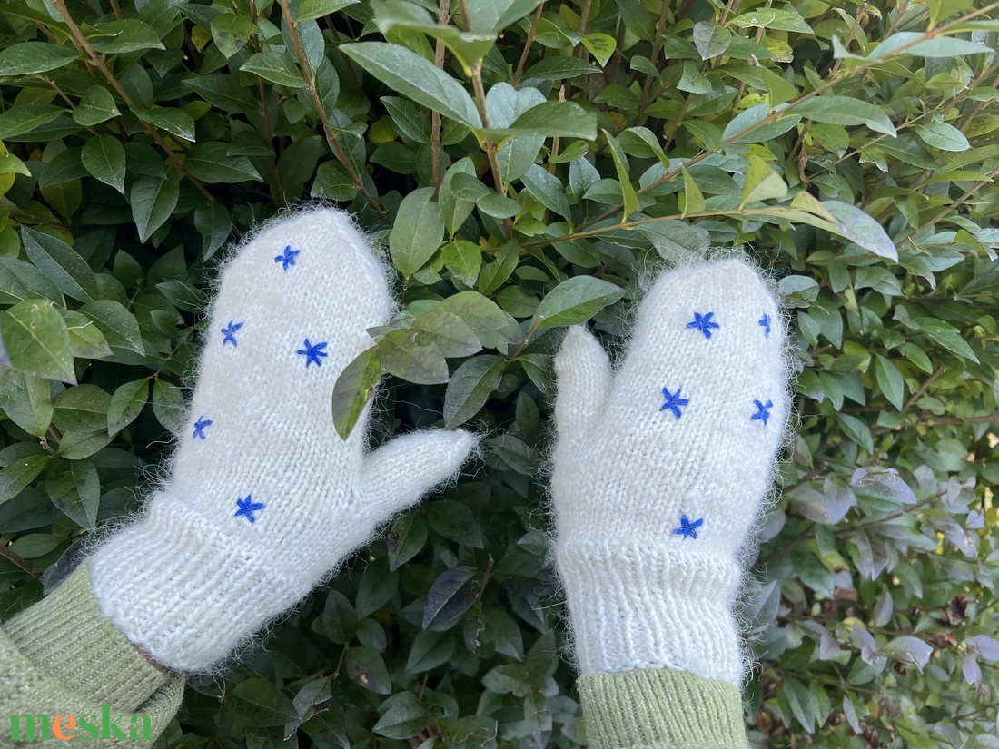 Kézzel készített alpaka gyapjú kesztyű - ruha & divat - sál, sapka, kendő - kesztyű - Meska.hu