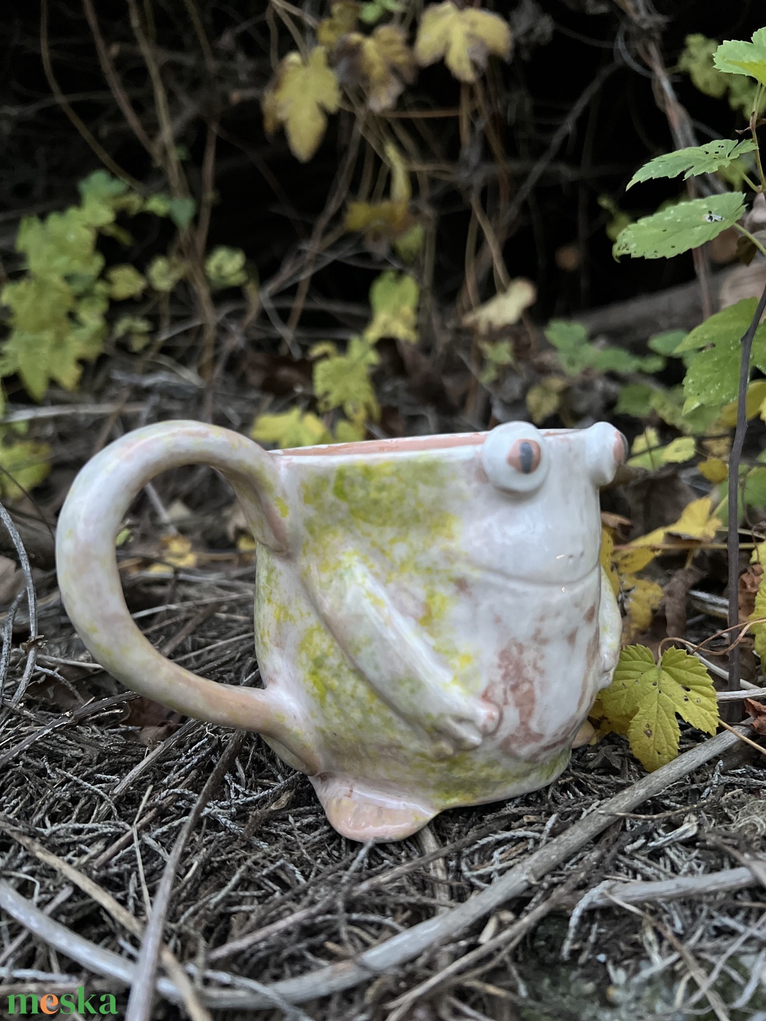 Vidám béka bögre  tökéletes ajándék, 400 ml - otthon & életmód - konyhafelszerelés, tálalás - tálalás - bögre & csésze - Meska.hu Vidám béka bögre  tökéletes ajándék, 400 ml - otthon & életmód - konyhafelszerelés, tálalás - tálalás - bögre & csésze - Meska.hu