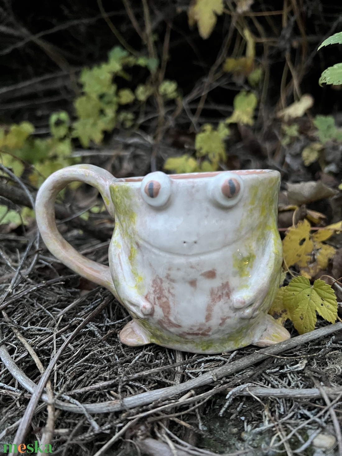 Vidám béka bögre  tökéletes ajándék, 400 ml - otthon & életmód - konyhafelszerelés, tálalás - tálalás - bögre & csésze - Meska.hu Vidám béka bögre  tökéletes ajándék, 400 ml - otthon & életmód - konyhafelszerelés, tálalás - tálalás - bögre & csésze - Meska.hu