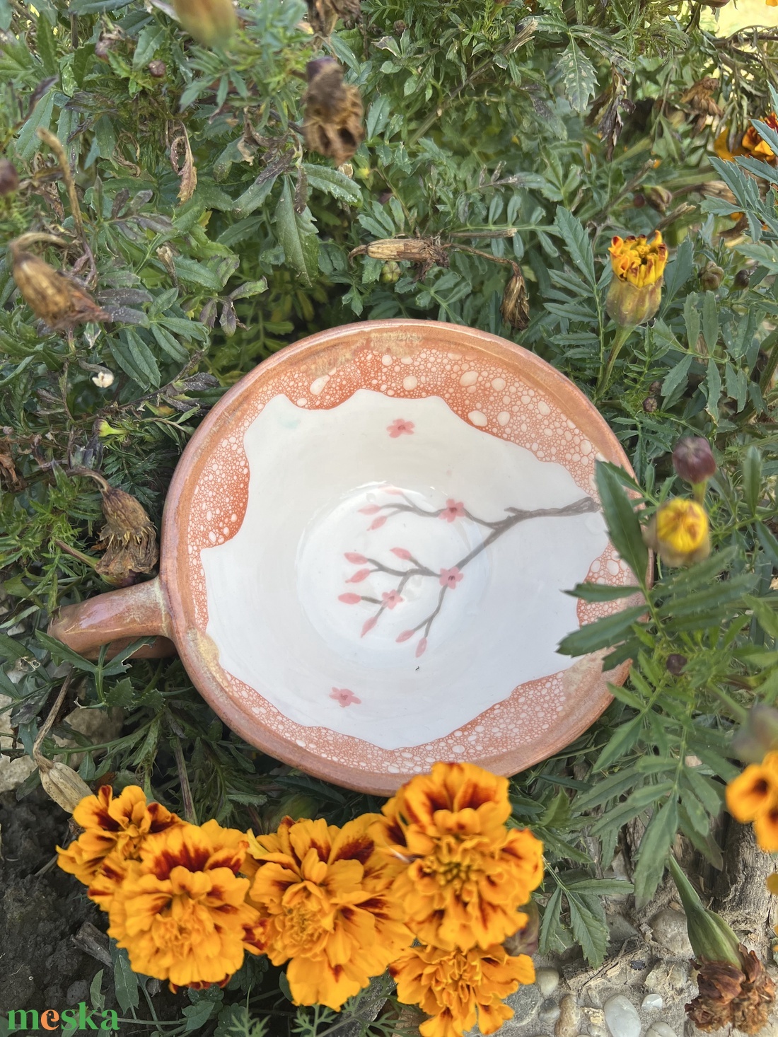 Kézzel készített kerámia bögre  Tavaszi ág 250 ml - otthon & életmód - konyhafelszerelés, tálalás - tálalás - bögre & csésze - Meska.hu Kézzel készített kerámia bögre  Tavaszi ág 250 ml - otthon & életmód - konyhafelszerelés, tálalás - tálalás - bögre & csésze - Meska.hu