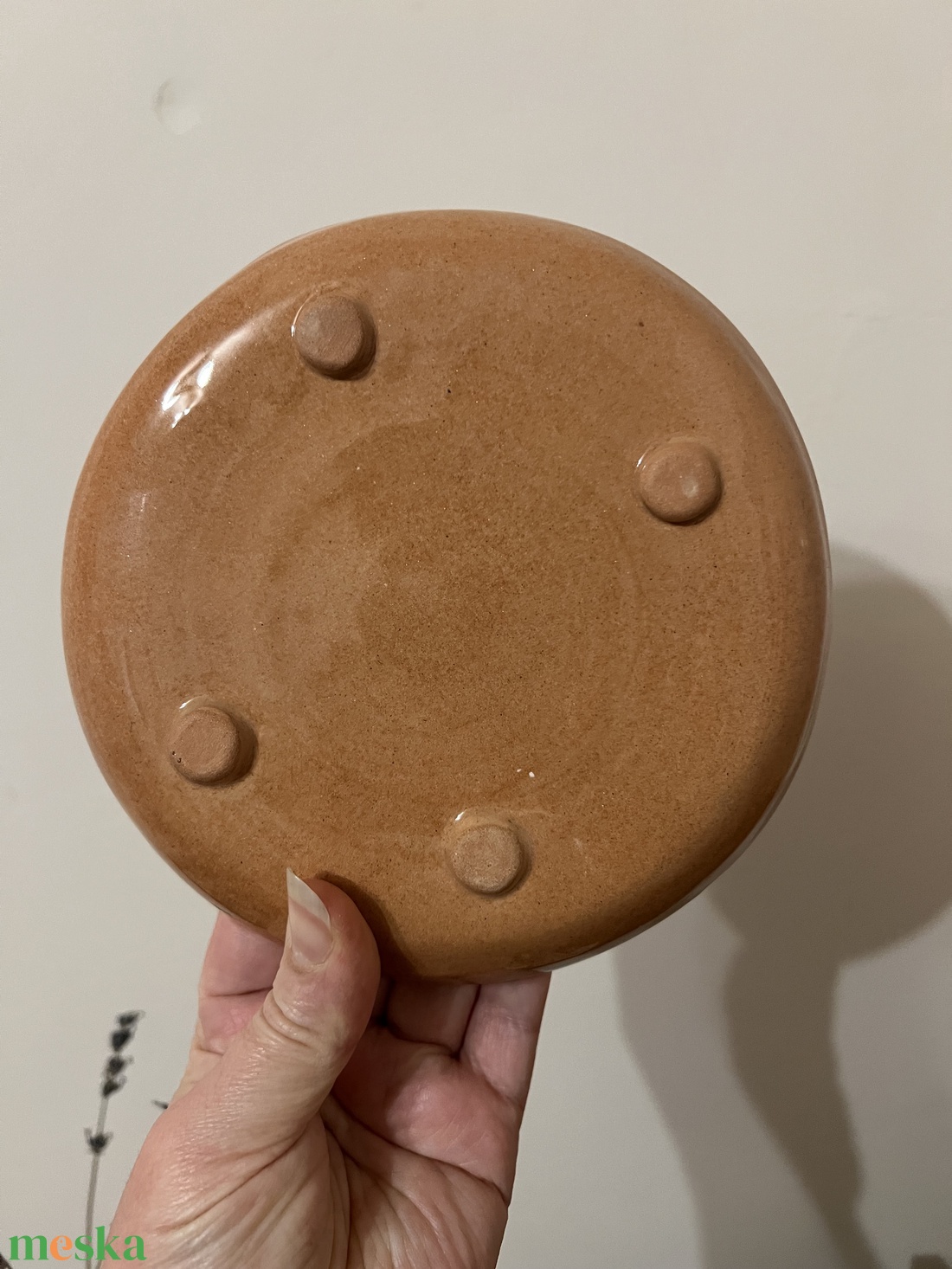 Angyalos keramia tanyer � Kedves ajandek Nevnapra vagy Szulinapra - otthon & életmód - konyhafelszerelés, tálalás - tálalás - tányér & étkészlet - Meska.hu