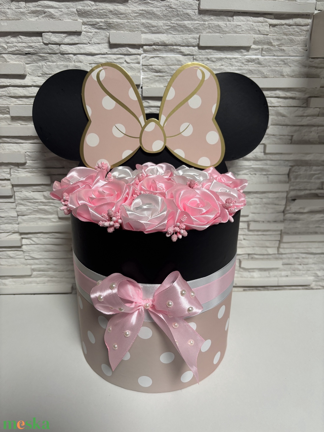 Mickey virágbox - otthon & életmód - dekoráció - virágdísz és tartó - virágbox, virágdoboz - Meska.hu