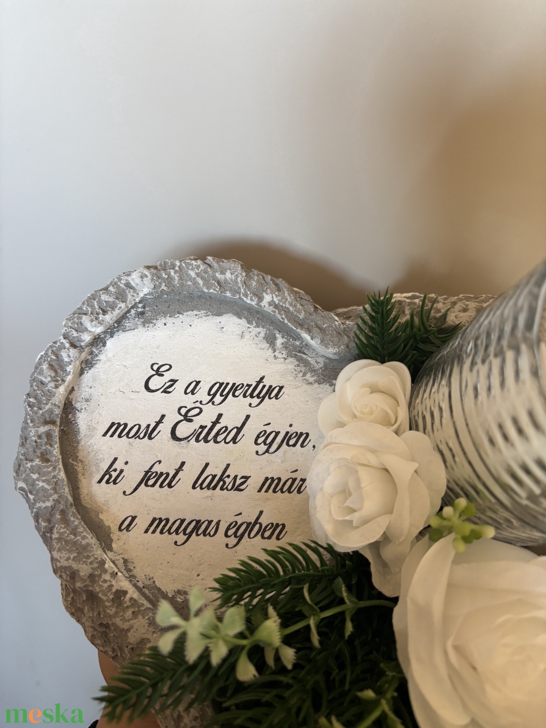 Sírdísz - otthon & életmód - vallás - temetkezési tárgy - sírdísz, kegyeleti dísz - Meska.hu