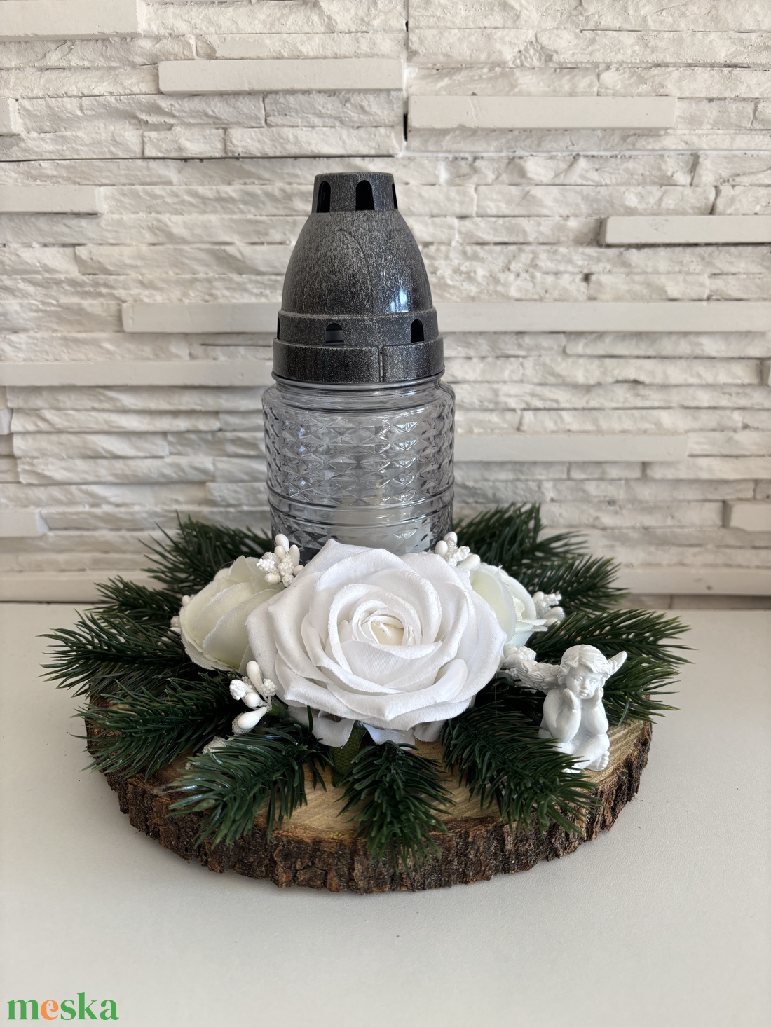 Sírdísz - otthon & életmód - vallás - temetkezési tárgy - sírdísz, kegyeleti dísz - Meska.hu