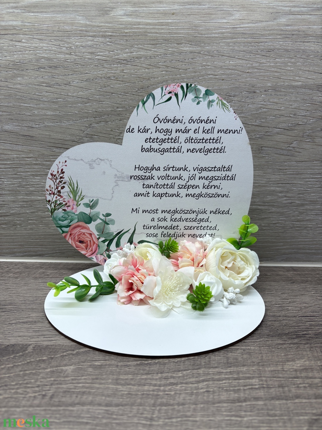 Ovis búcsúajándék - otthon & életmód - virágdekoráció - virágdíszek - asztali virágdísz - Meska.hu