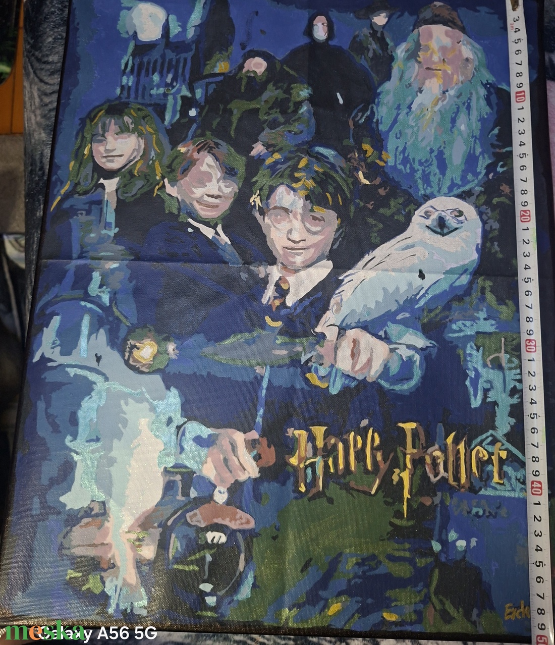 Harry Potter vászon kép  - művészet - festmény - akril - Meska.hu