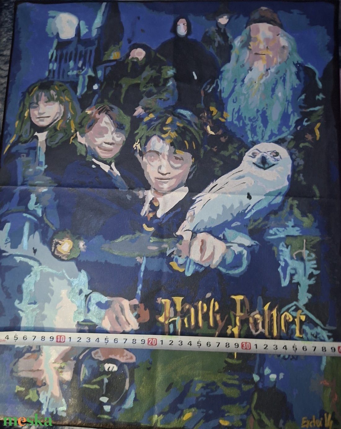 Harry Potter vászon kép  - művészet - festmény - akril - Meska.hu