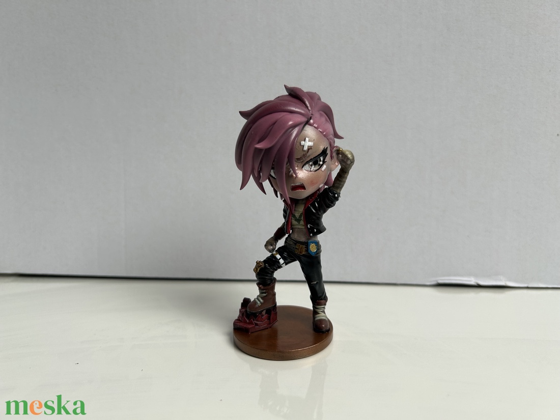 Vi figura Arcane / League of Legends kézzel festett 10 cm - otthon & életmód - dekoráció - dísztárgy - Meska.hu Vi figura Arcane / League of Legends kézzel festett 10 cm - otthon & életmód - dekoráció - dísztárgy - Meska.hu