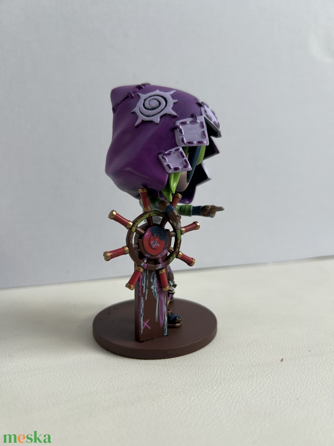 Jinx Chibi Figure  Arcane / LoL kézzel festett 10cm - otthon & életmód - dekoráció - dísztárgy - Meska.hu