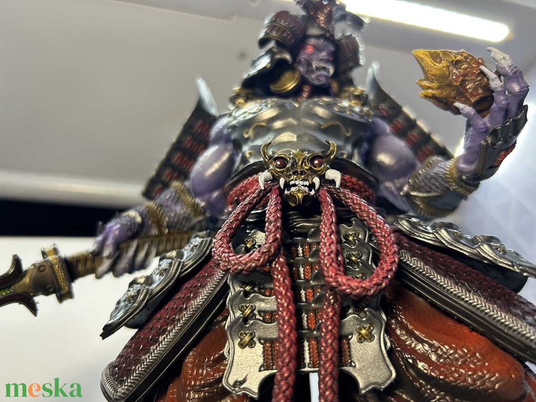 Kézzel festett Tenjin figura japán mitológia és fantasy rajongóknak - otthon & életmód - dekoráció - dísztárgy - Meska.hu