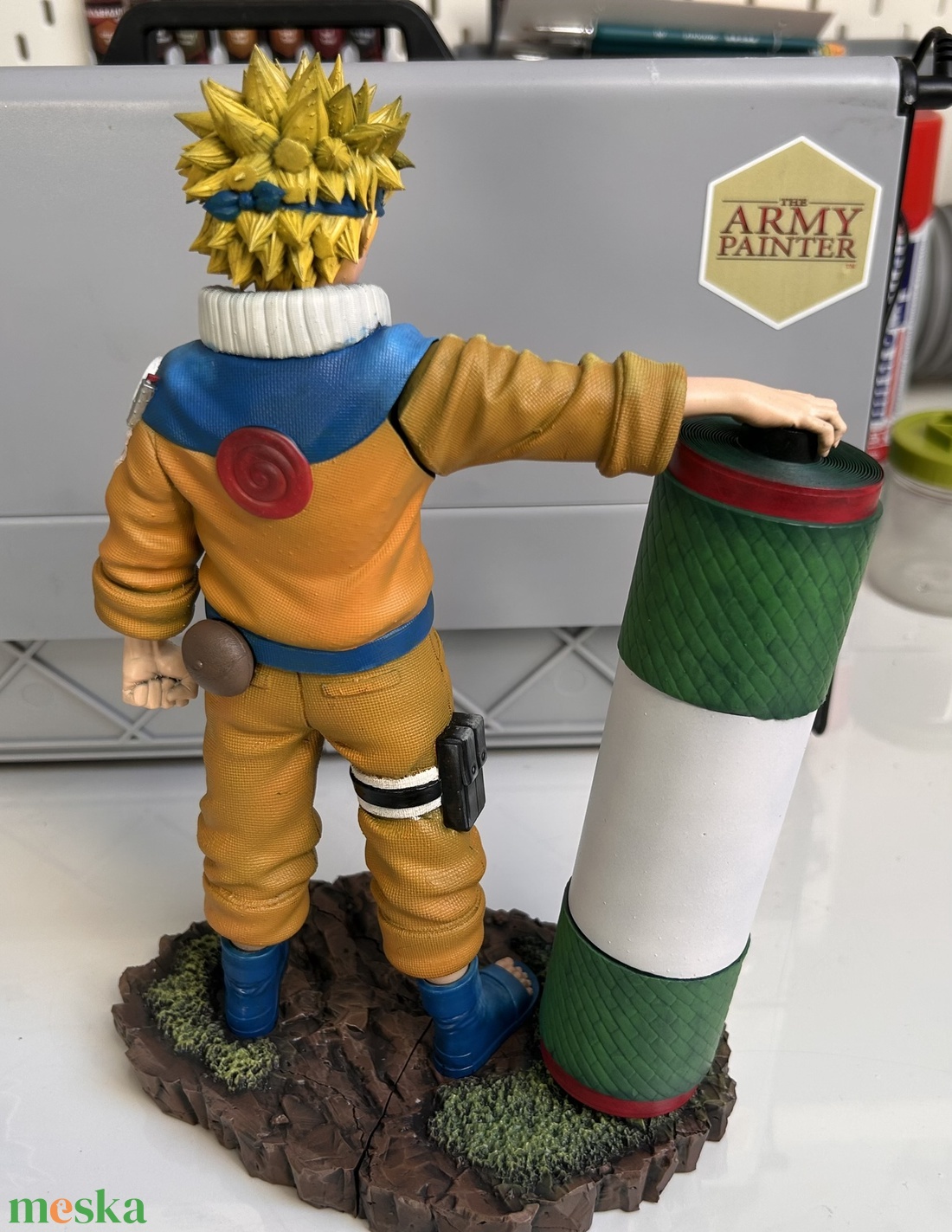 Kézzel festett Naruto gyűjtői szobor � Prémium UV gyanta 3D nyomtatás (28 cm) - otthon & életmód - dekoráció - dekoratív figurák és szobrok - Meska.hu