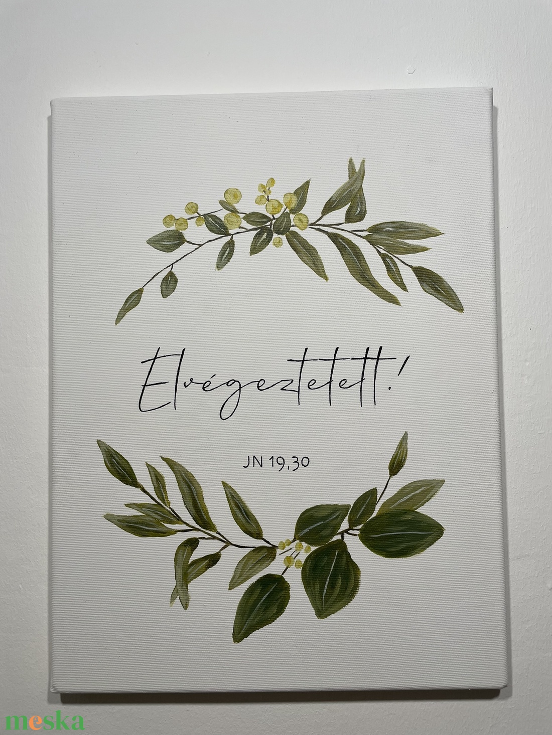 Elvégeztetett - művészet - festmény - akril - Meska.hu