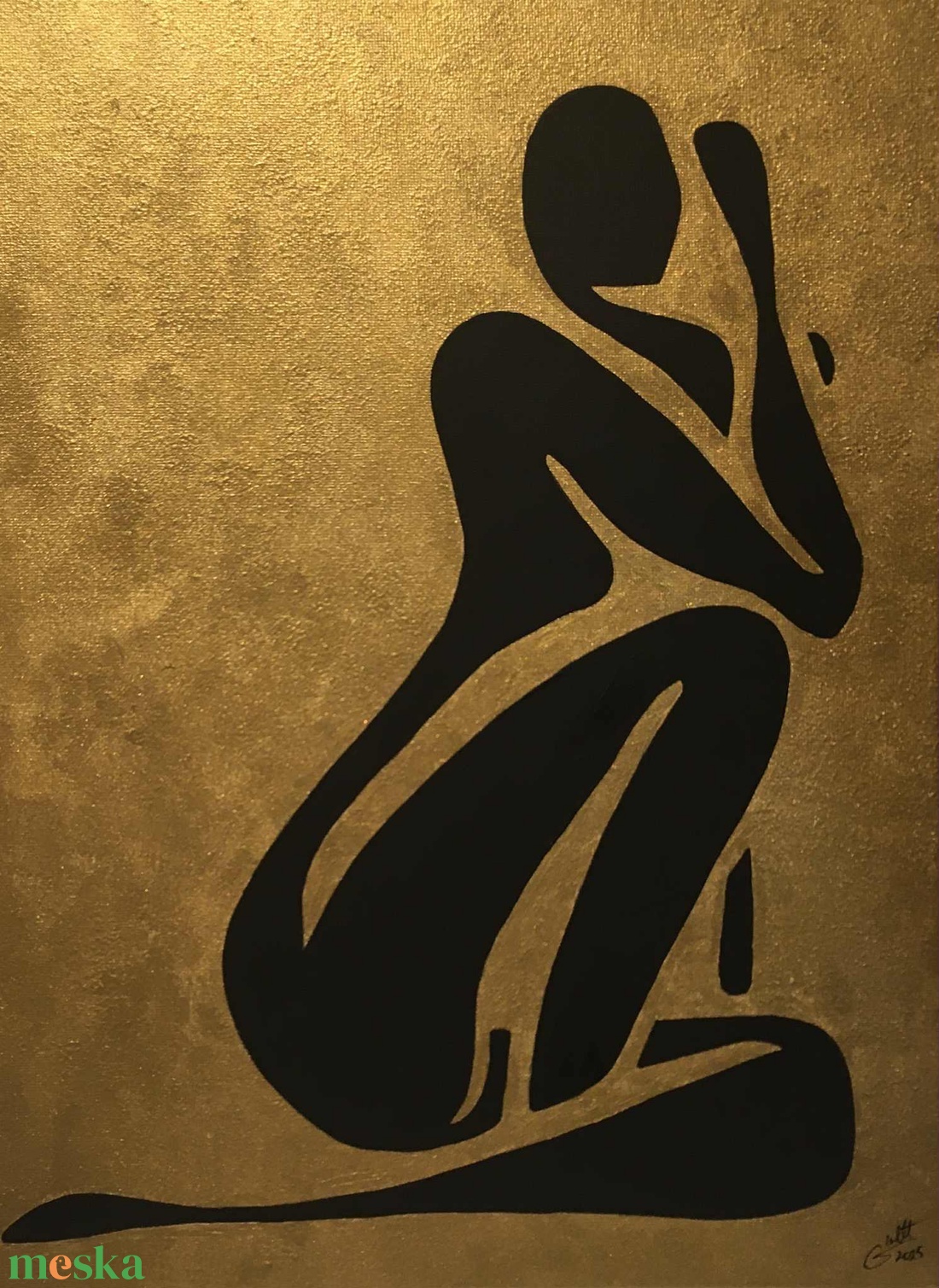 Tündöklés c. Modern festmény - művészet - festmény - akril - Meska.hu