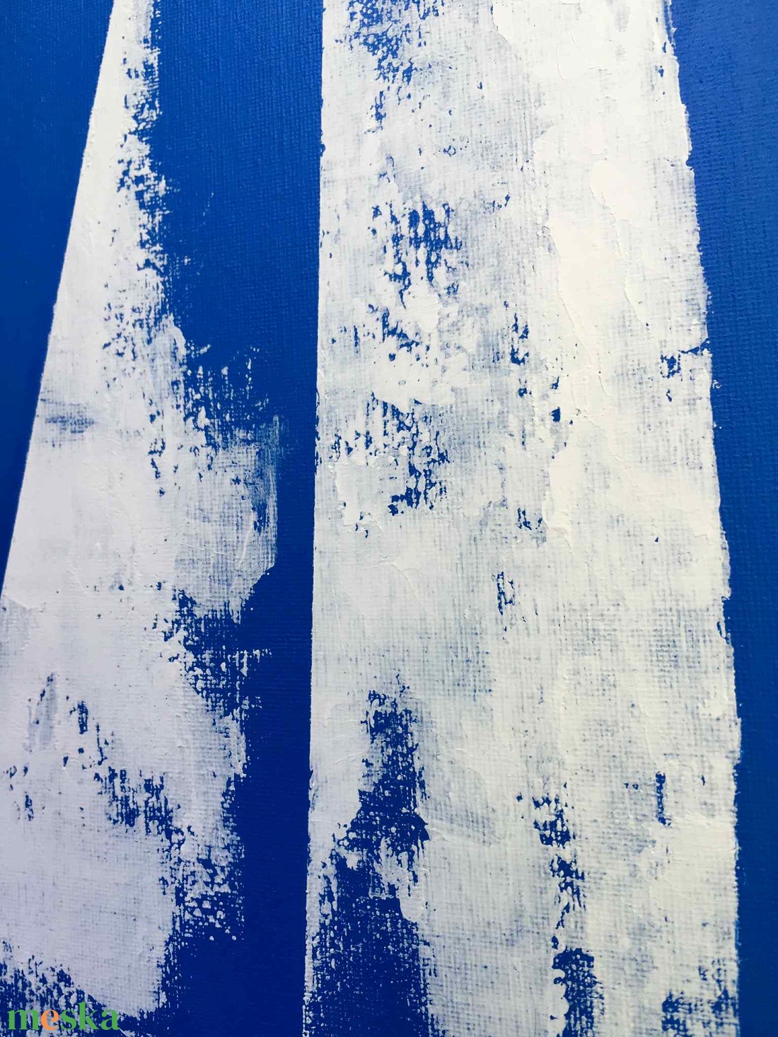 Drift c. Modern vitorlás festmény - művészet - festmény - akril - Meska.hu