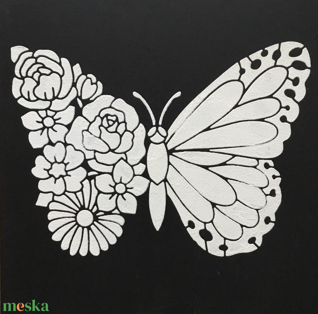 Fesd magad képek - Pillangó 2 - diy (csináld magad) - egységcsomag - Meska.hu