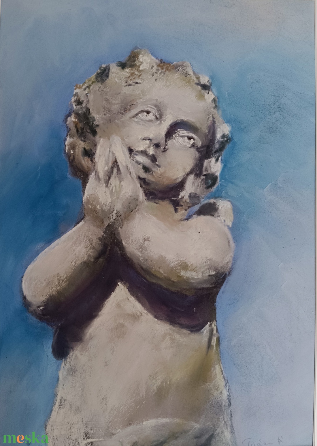 Puttó pasztell - művészet - festmény - pasztell - Meska.hu